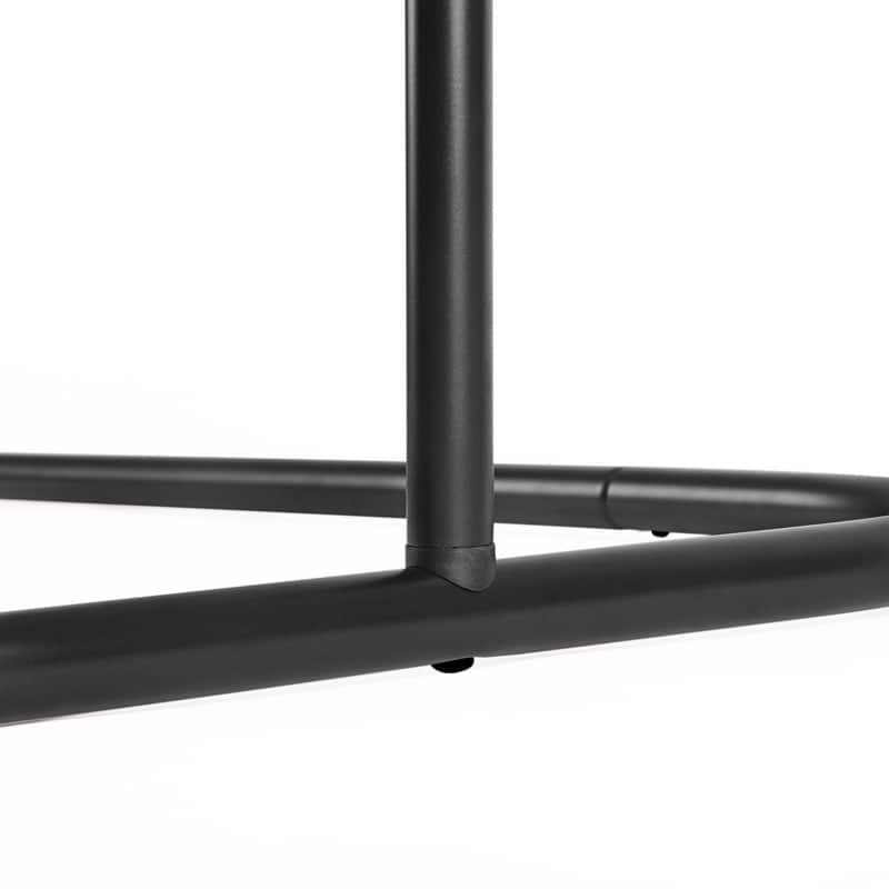 Utopia Alley Rustproof Aluminum Hoop Shower Rod 45.7x22", with White Shower Curtain 180x70"