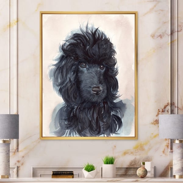 Poodle Slides - Black Poodle Poodle Slides - Black Poodle