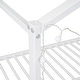 preview thumbnail 16 of 16, Full Size Metal Bed House Bed Frame with Shelves and Lights