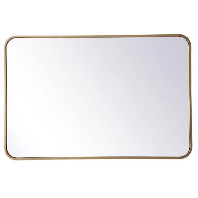 Elegant Lighting MR802436 Formiae 24" W x 36" H Contemporary