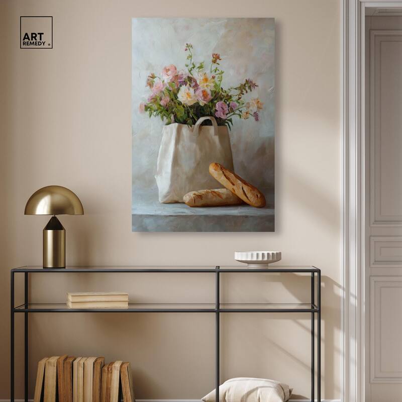 Chic Carryall II Canvas by Art Remedy, Gallery Wrapped