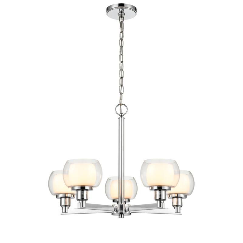 Innovations Lighting Cairo 5 Light 20" Chandelier - Polished Chrome