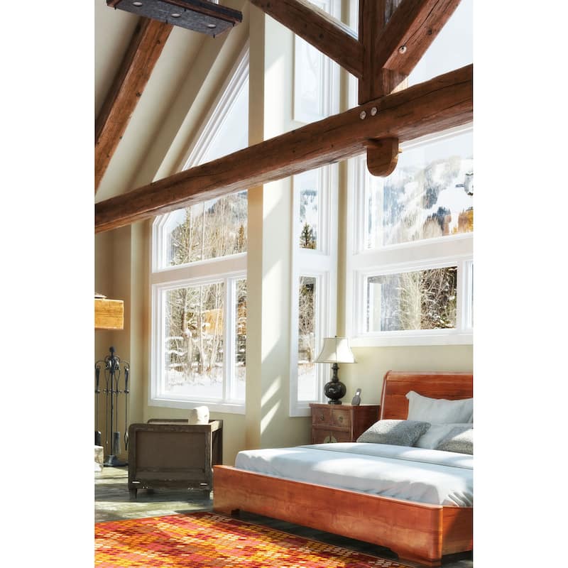 ECARPETGALLERY Hand-knotted Akhjah Brown Wool Rug - 6'9 x 9'8