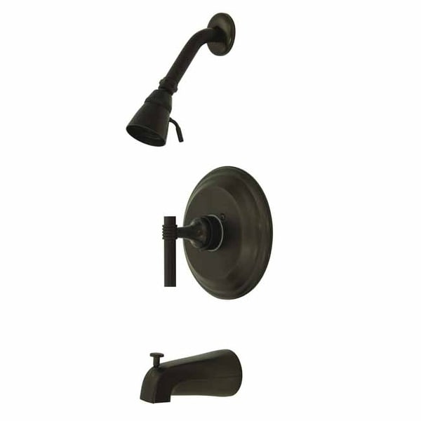 Kingston Brass KB263.MLT Tub and Shower Trim Package with 1.8 GPM Shower Head