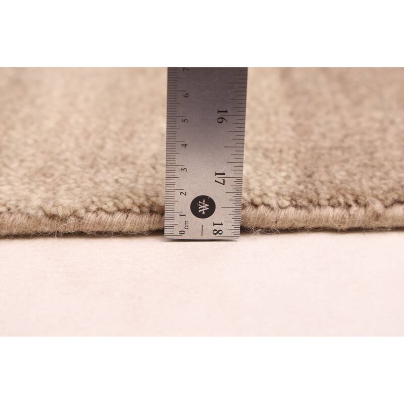 ECARPETGALLERY Hand-knotted Peshawar Ziegler Light Khaki Wool Rug - 4'10 x 6'9