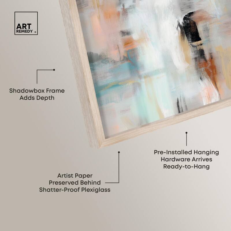 Gilded Mist Shadowbox by Art Remedy