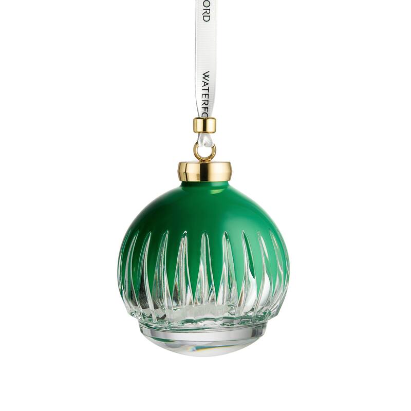 Waterford New Year Bauble Firework, Green