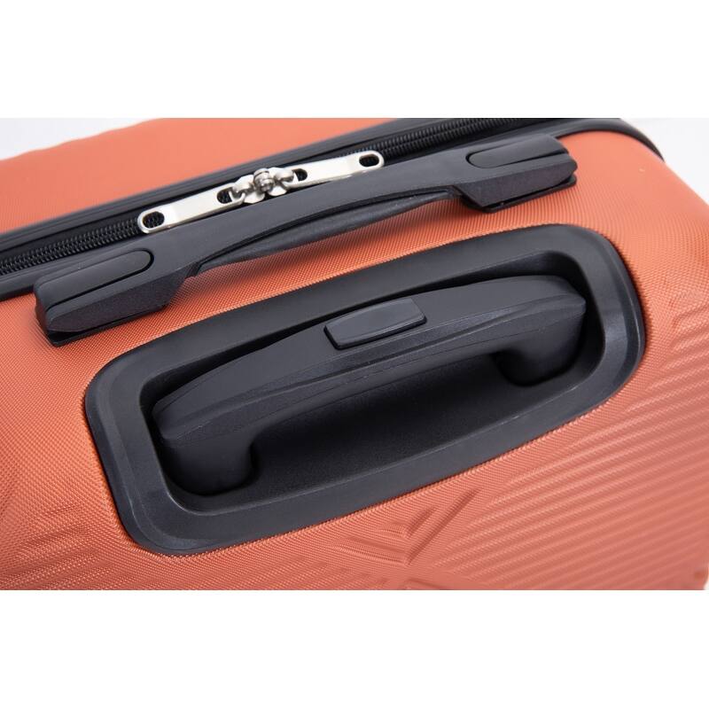 4-piece ABS Lightweight Suitcase with 360°Aircraft Wheels
