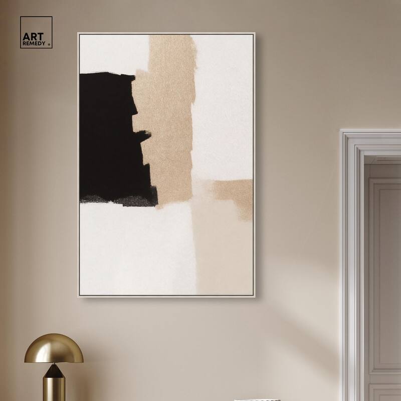 Earth and Ink IV Canvas by Art Remedy