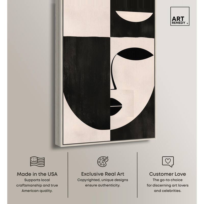 Divided Self II Canvas by Art Remedy