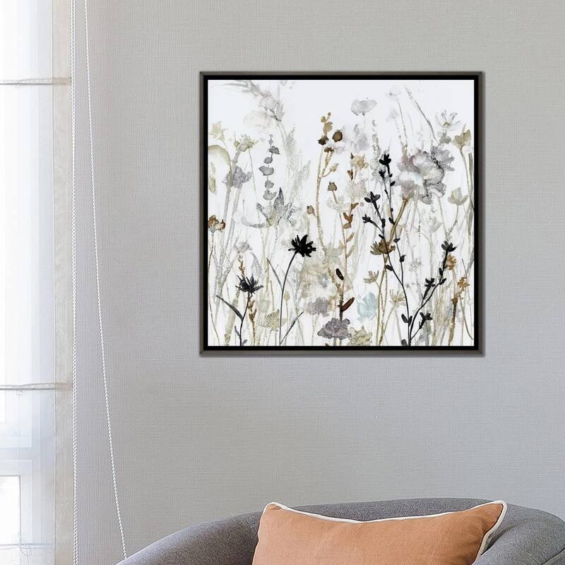 iCanvas "Wildflower Mist II" by Carol Robinson Framed