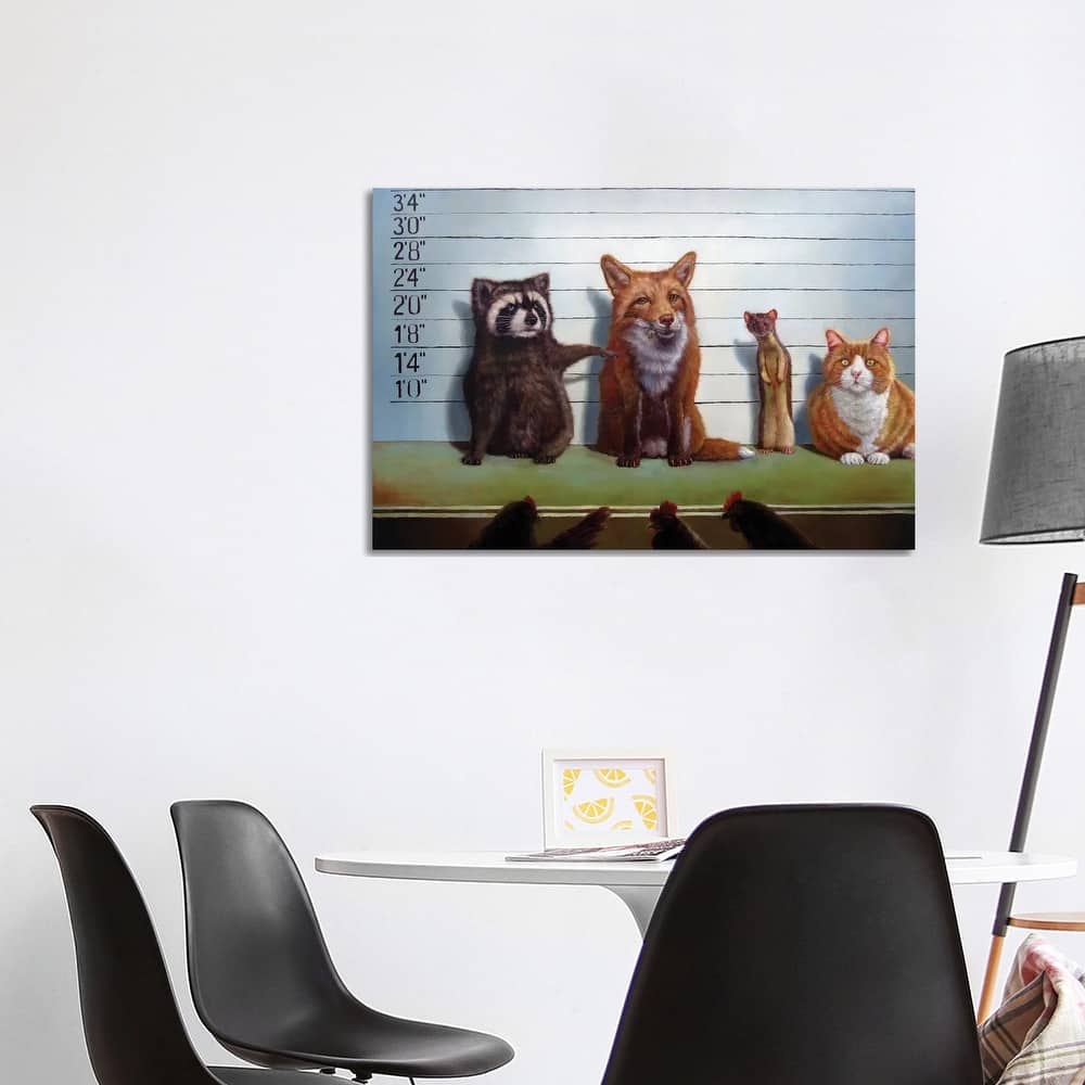 iCanvas "Usual Suspects" by Lucia Heffernan Canvas Print