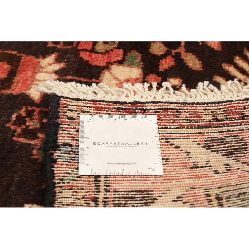 ECARPETGALLERY Hand-knotted Andelz Black Wool Rug - 3'2 x 9'10