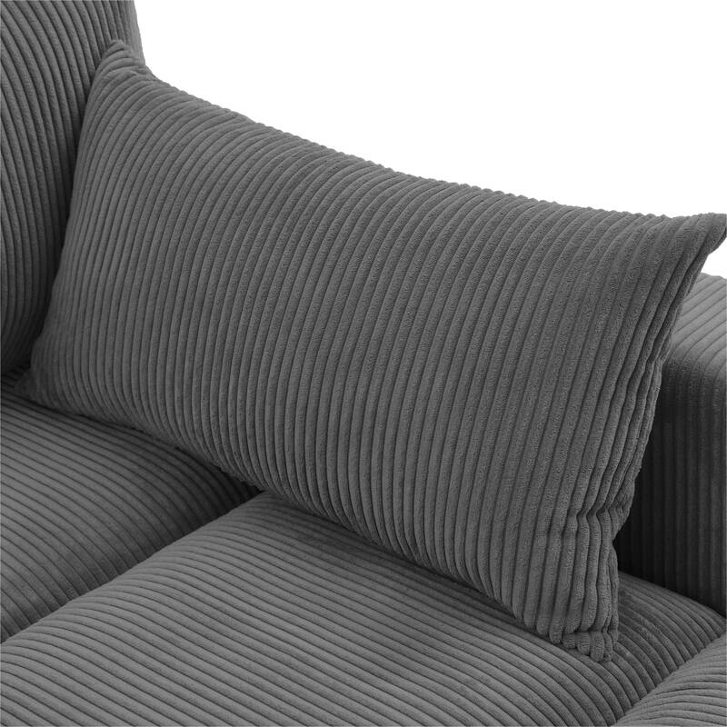 Left and Right Sectional Sofa Set Chaise Lounge Sofa Chair