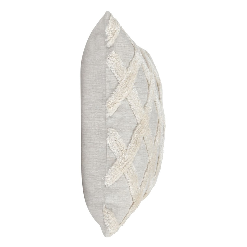 Evangeline 100% Linen Throw Pillow in Natural by Kosas Home