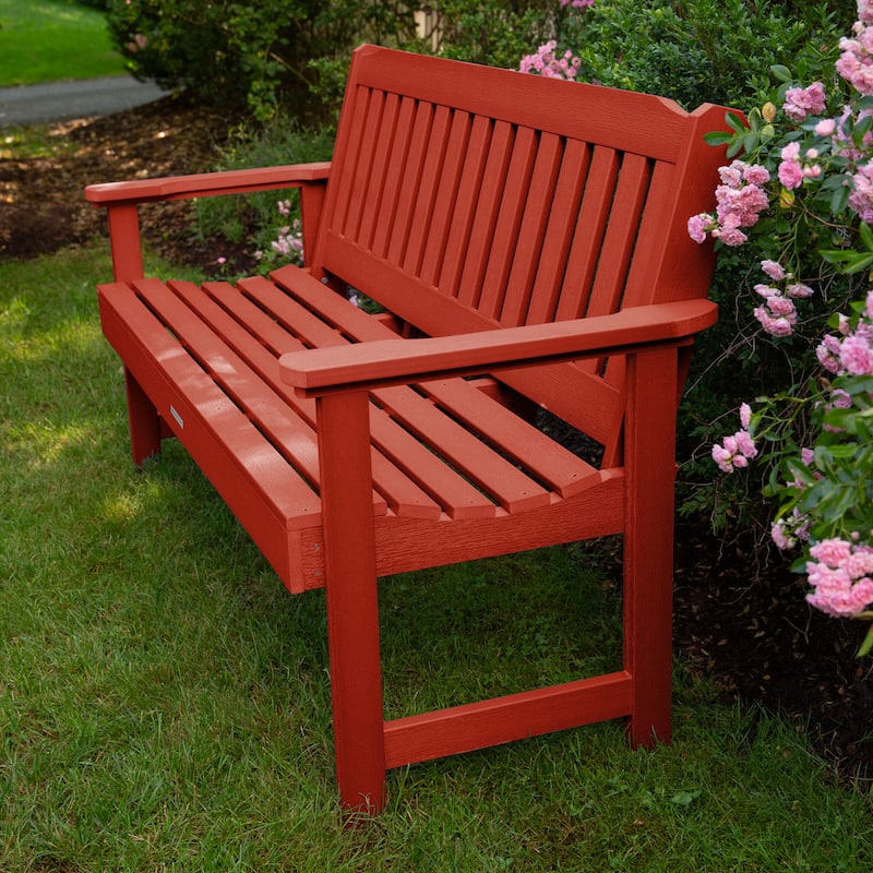 HIGHWOOD Lehigh 5-foot Eco-friendly Synthetic Wood Garden Bench