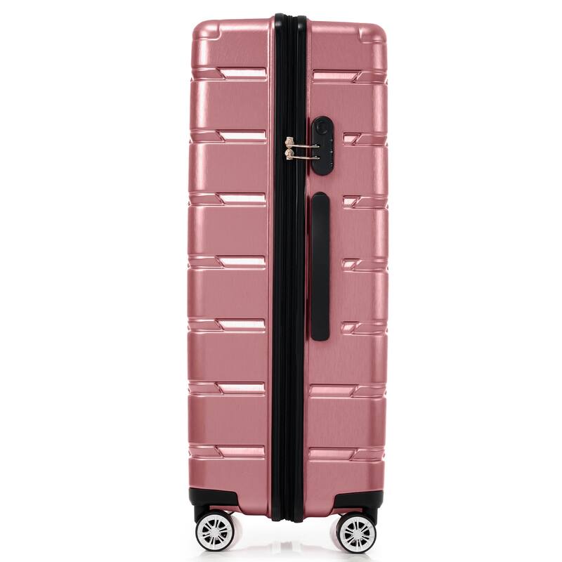 Luggage Sets 3 Piece ABS Hardshell Lightweight Durable Suitcase with Spinner Wheels, for Travel Men Women