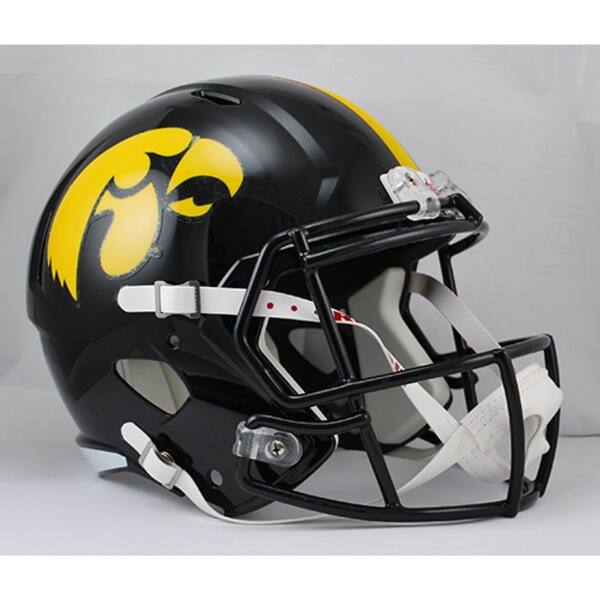 Shop Iowa Hawkeyes Deluxe Replica Speed Helmet On Sale