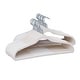 preview thumbnail 40 of 38, Clothes Hangers Plastic Coat Hangers Non-Slip Space-Saving Swivel Hook