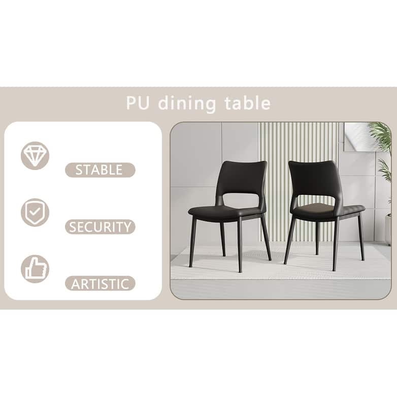 Upholstery Dining Chairs Set of 2
