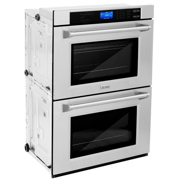 zanussi double tower oven