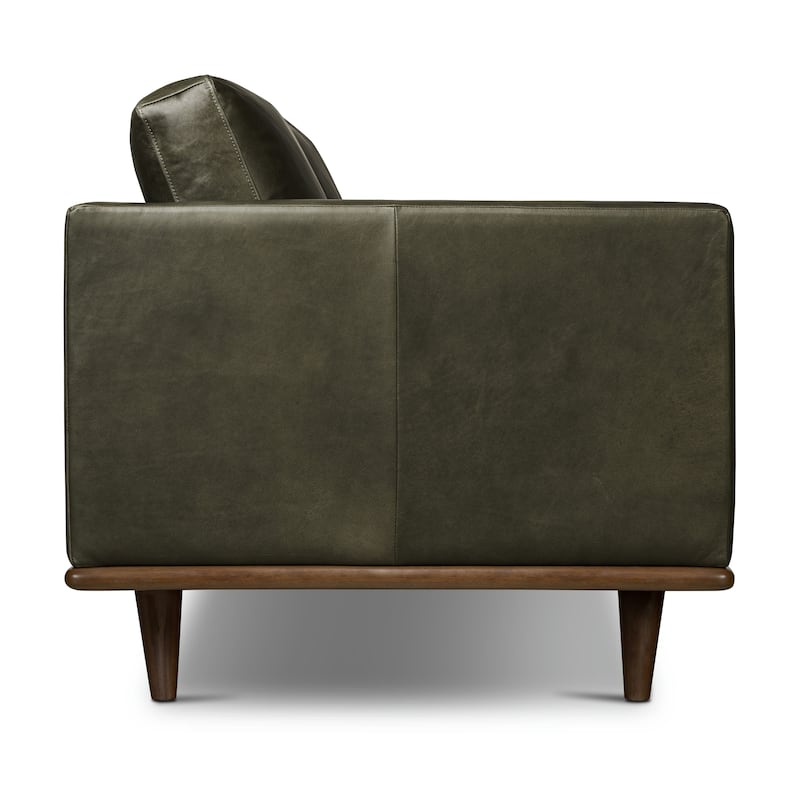 Poly & Bark Nolita 85" Sofa - Full Grain Genuine Italian Leather