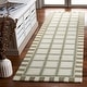 preview thumbnail 3 of 8, SAFAVIEH Hand-Tufted Genre Robke Mid-Century Modern Wool Rug