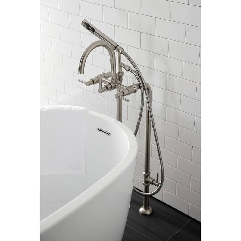 Concord Freestanding Tub Faucet with Supply Line