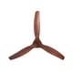 preview thumbnail 113 of 157, YUHAO SylvanAir Modern 52 in. Flush Mount Outdoor/Indoor Ceiling Fan with 3 Solid Wood Blades and DC Reversible Motor