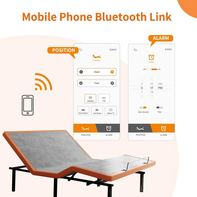 ESHINE Adjustable Bed Frame