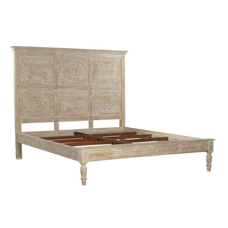 Ashford Carved Panel Bed