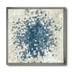 preview thumbnail 8 of 10, Designart 'Geometric Blue Spots' Modern & Contemporary Framed Art Print