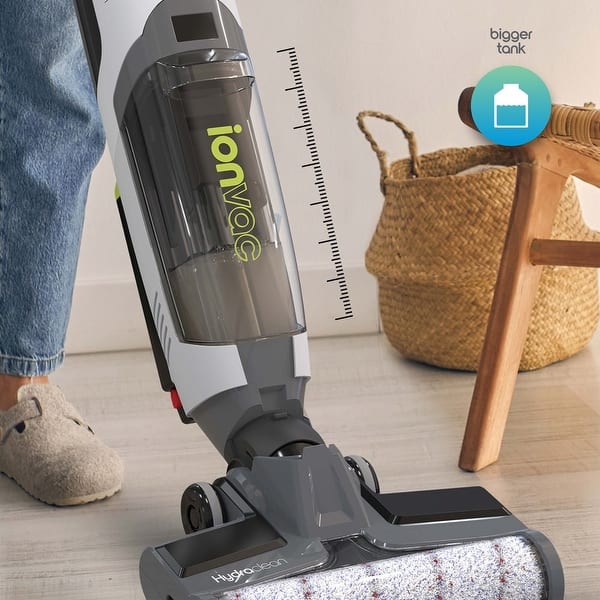 Hydraclean Unit HydraClean - Cordless All-In-One Wet/Dry Hardwood Floor and Area Rug ...