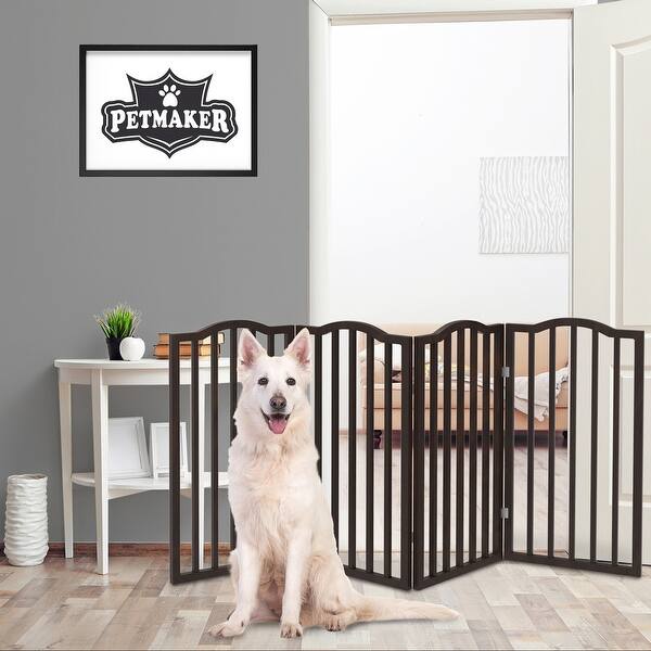 Dog Gate For Stairs Pet Gate Indoor Folding Or Doorways Cat Gate