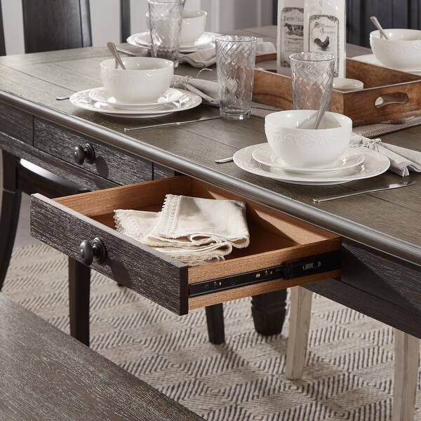 Shop The Gray Barn Gamgee Grange Brown And Antique Finish Dining