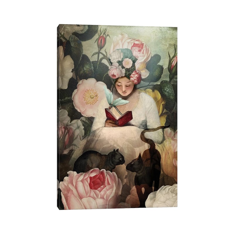 iCanvas "The Reading" by Catrin Welz-Stein Canvas Print