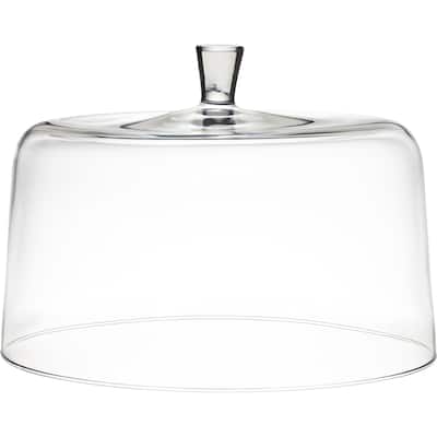 Majestic Gifts Inc 11.5-inch Round European Glass Cake Dome