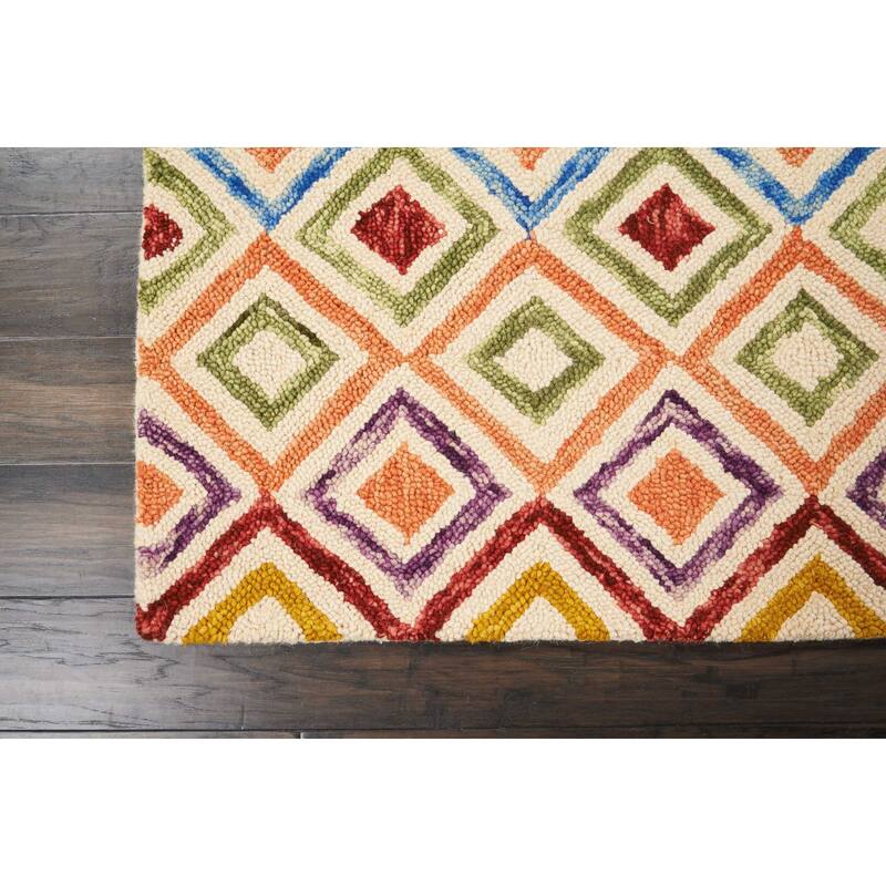 Nourison Vibrant Geometric Area Rug