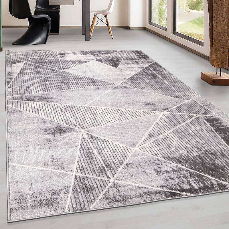 World Rug Gallery Geometric Modern Area Rug