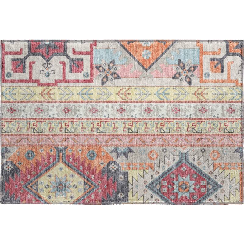 Premium Washable Super Soft Boho Global Aniston Mayfield Rug