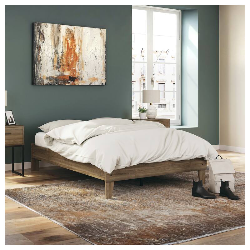 Signature Design by Ashley Deanlow Honey Platform Bed - Full