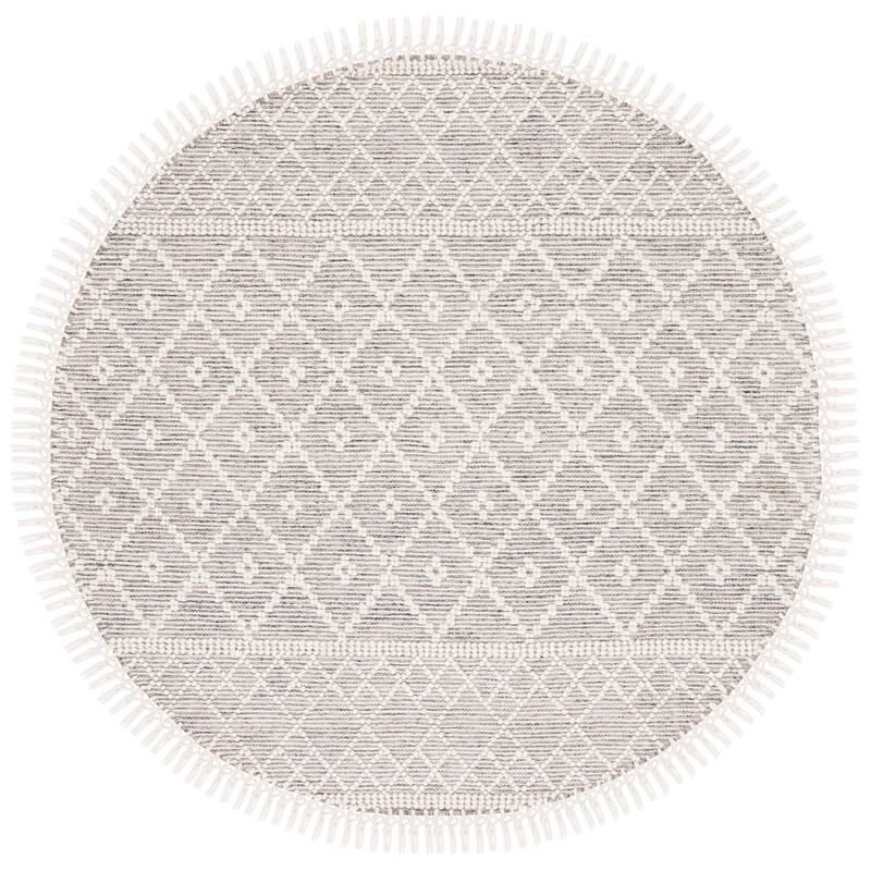 SAFAVIEH Handmade Vermont Gillian Boho Wool Fringe Rug