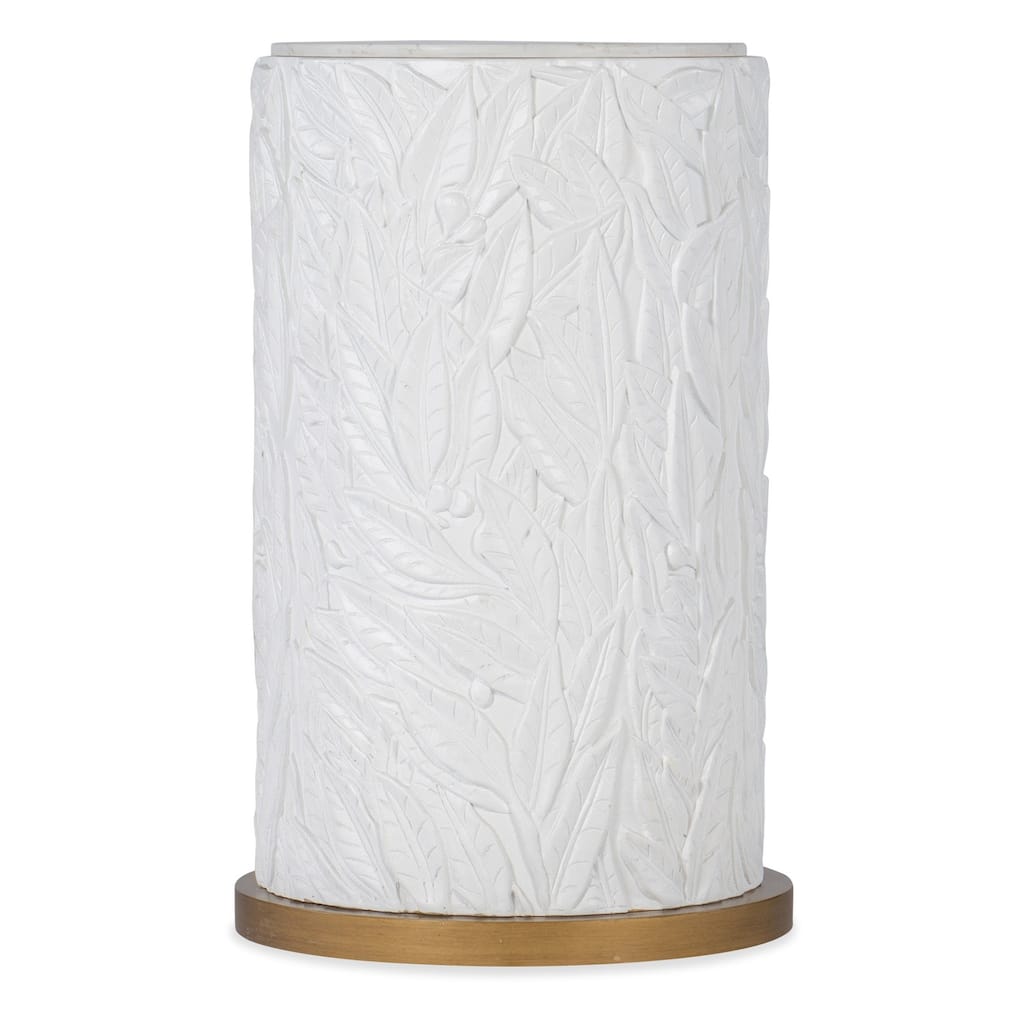 Hooker Furniture 628-50101-02 Melange 16" Diameter Quartz Top Accent