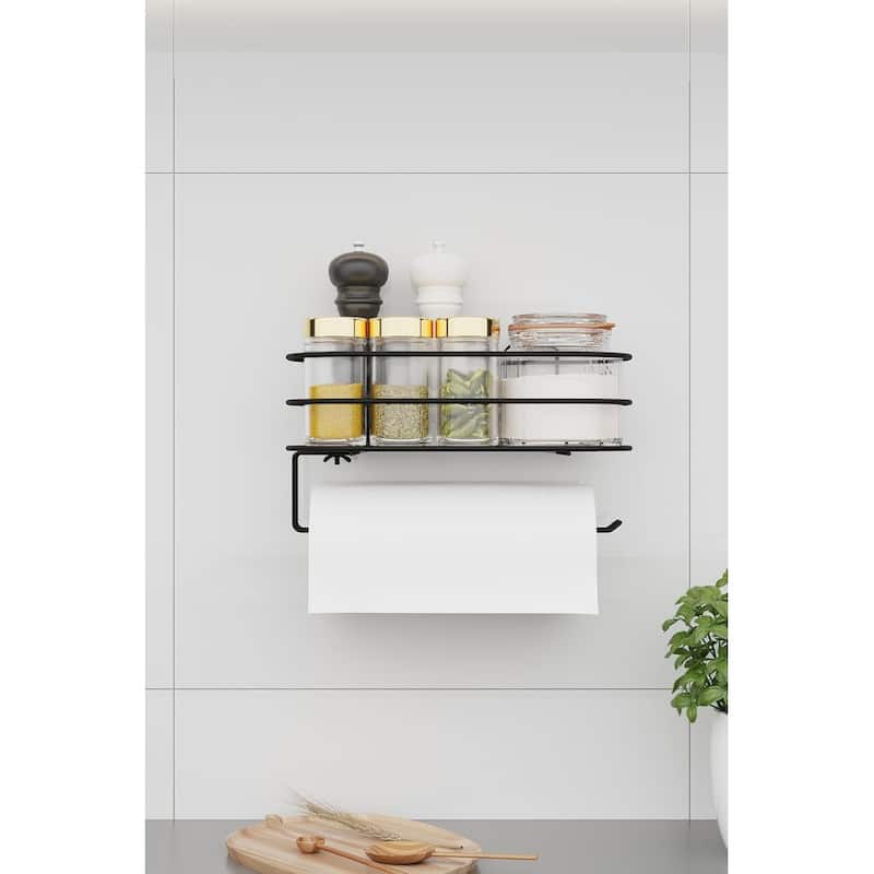 Adhesive Kitchen Paper Towel Holder