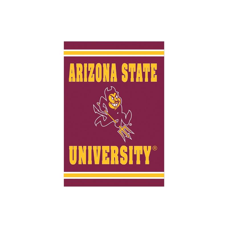 Embossed Suede Flag, Garden Size, Arizona State