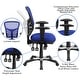 preview thumbnail 3 of 164, Nicholas Mid-Back Blue Mesh Multifunction Executive Swivel Ergonomic Office Chair with Adjustable Arms