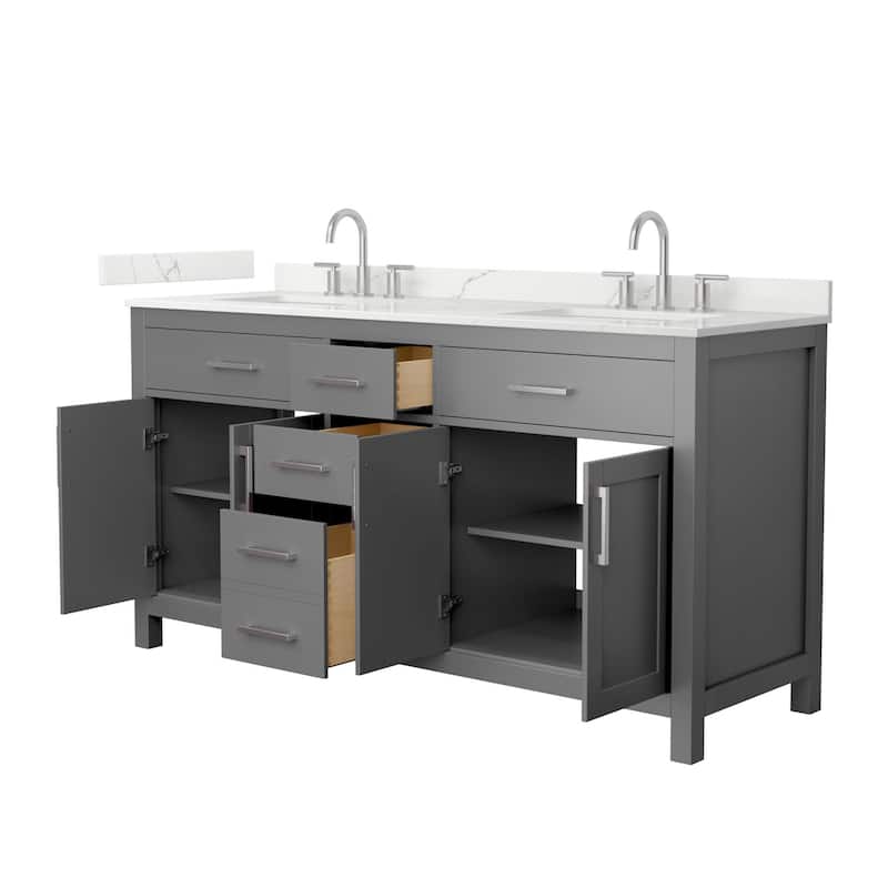 Wyndham Collection WCG2424-66D-QTZ-US3MXX Beckett 66" Free Standing