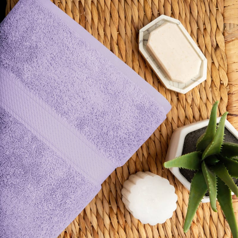 Superior Egyptian Cotton Pile Heavyweight Bath Towel Set of 2