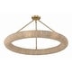 preview thumbnail 6 of 4, Crystorama Lighting Group OAK-7538_CEILING Oakley 8 Light 32" Wide LED