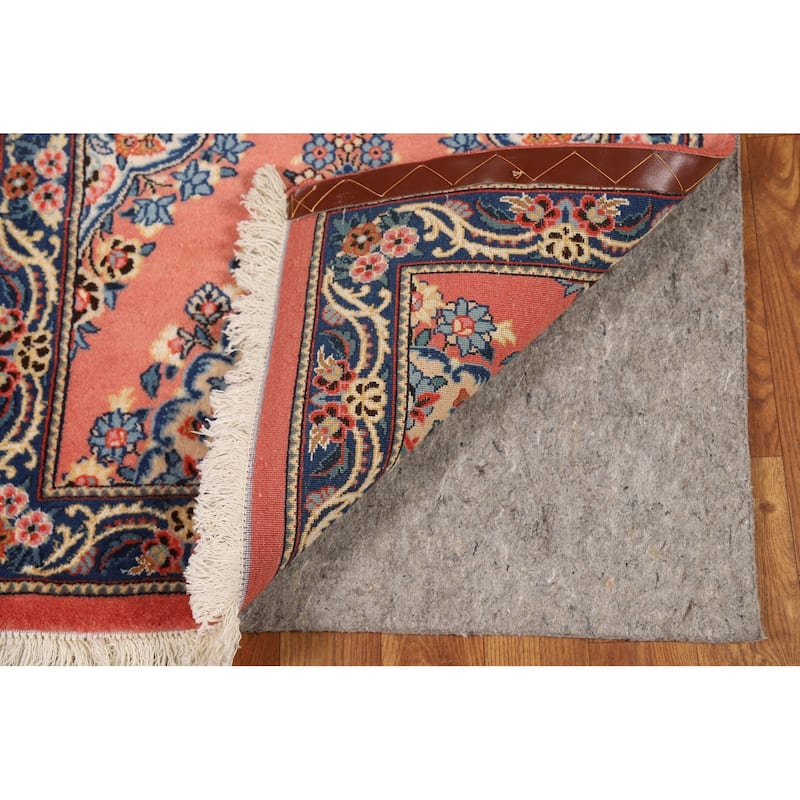 Floral Sarouk Persian Runner Rug Hand-Knotted Wool Carpet - 2'5"x 12'1"